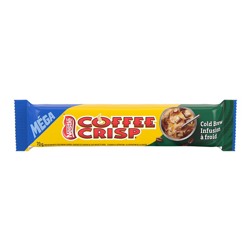 Coffee Crisp Gaufrette Méga, Café infusé froid