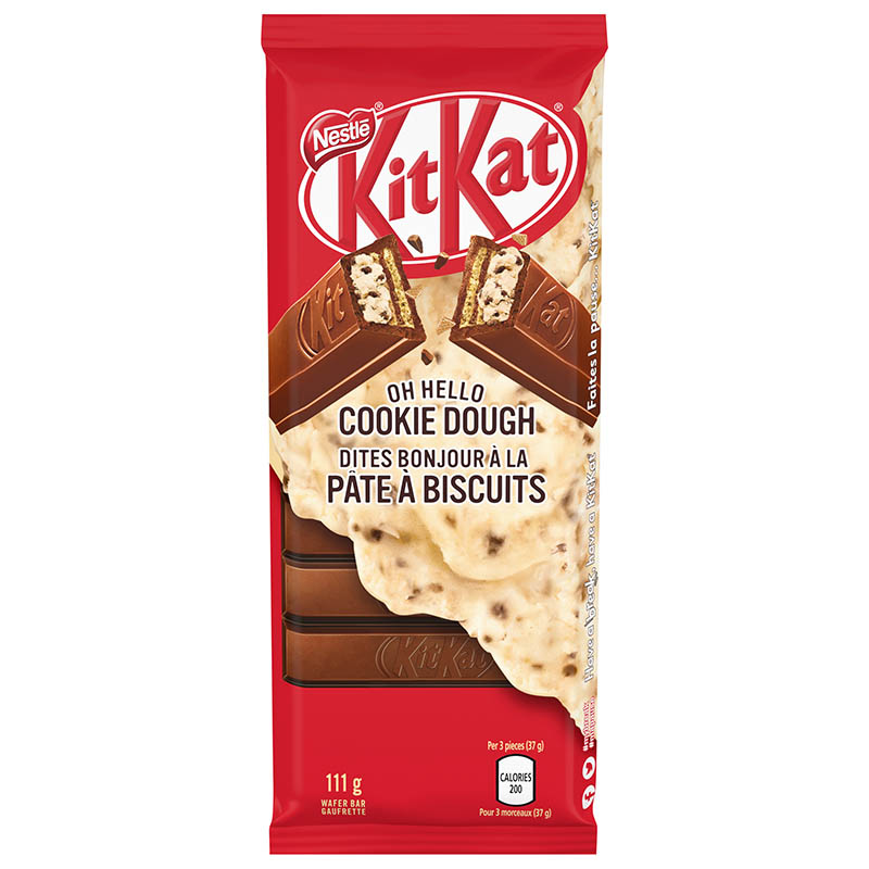 KITKAT Cookie Dough Wafer Bar 111 g | Made with nestle
